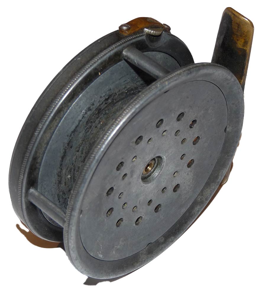 Hardy Perfect vintage trout fly reel 3 1/8" fly reel with faults - Image 3