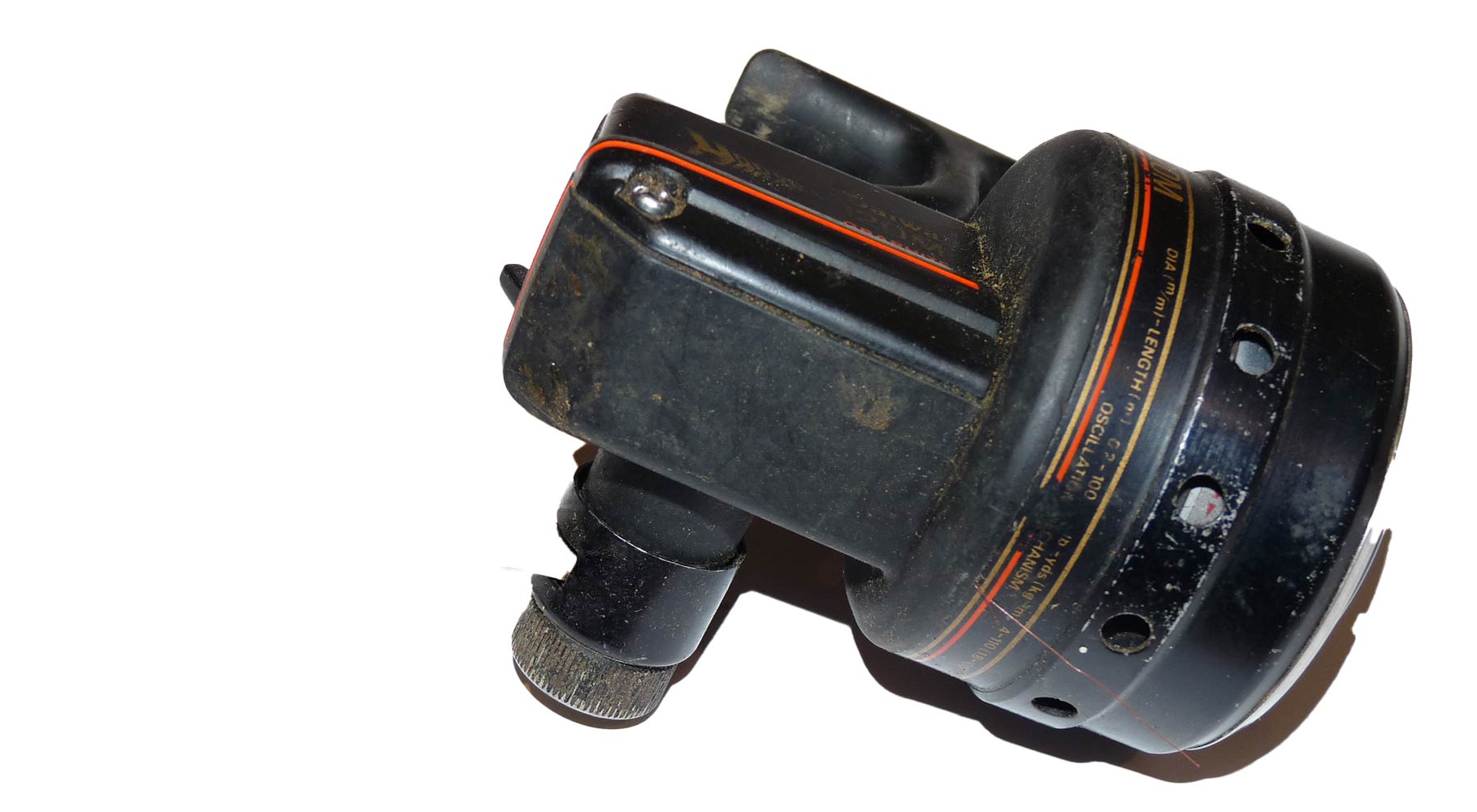 Daiwa Harrier 120M closed face trotting reel with box - Image 4