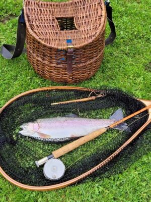 Collection of fishing items from the Gary Brooker collection