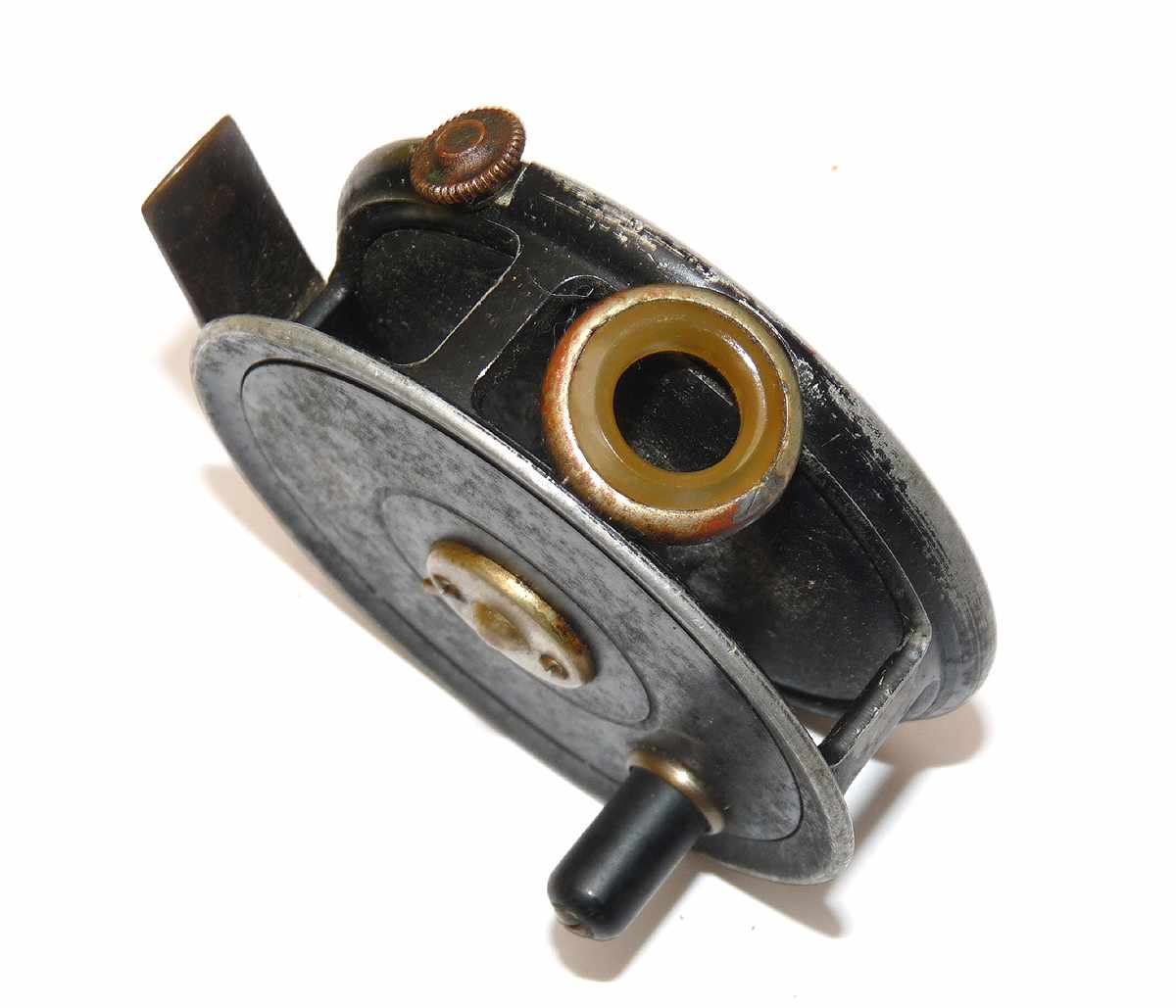 Milward Youngs 3-1/8" alloy fly reel Allcocks, Dingley 3" + 2 brass - Image 5