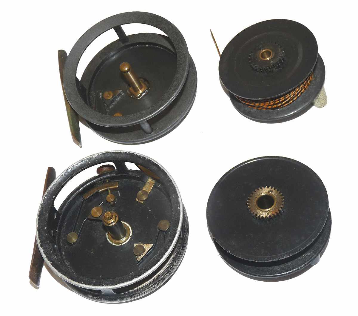 Milward Youngs 3-1/8" alloy fly reel Allcocks, Dingley 3" + 2 brass - Image 3