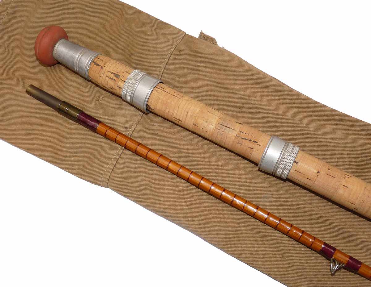 B James Richard Walker Mk4 Avon 10' 2pce split cane rod in fine condition - Image 5