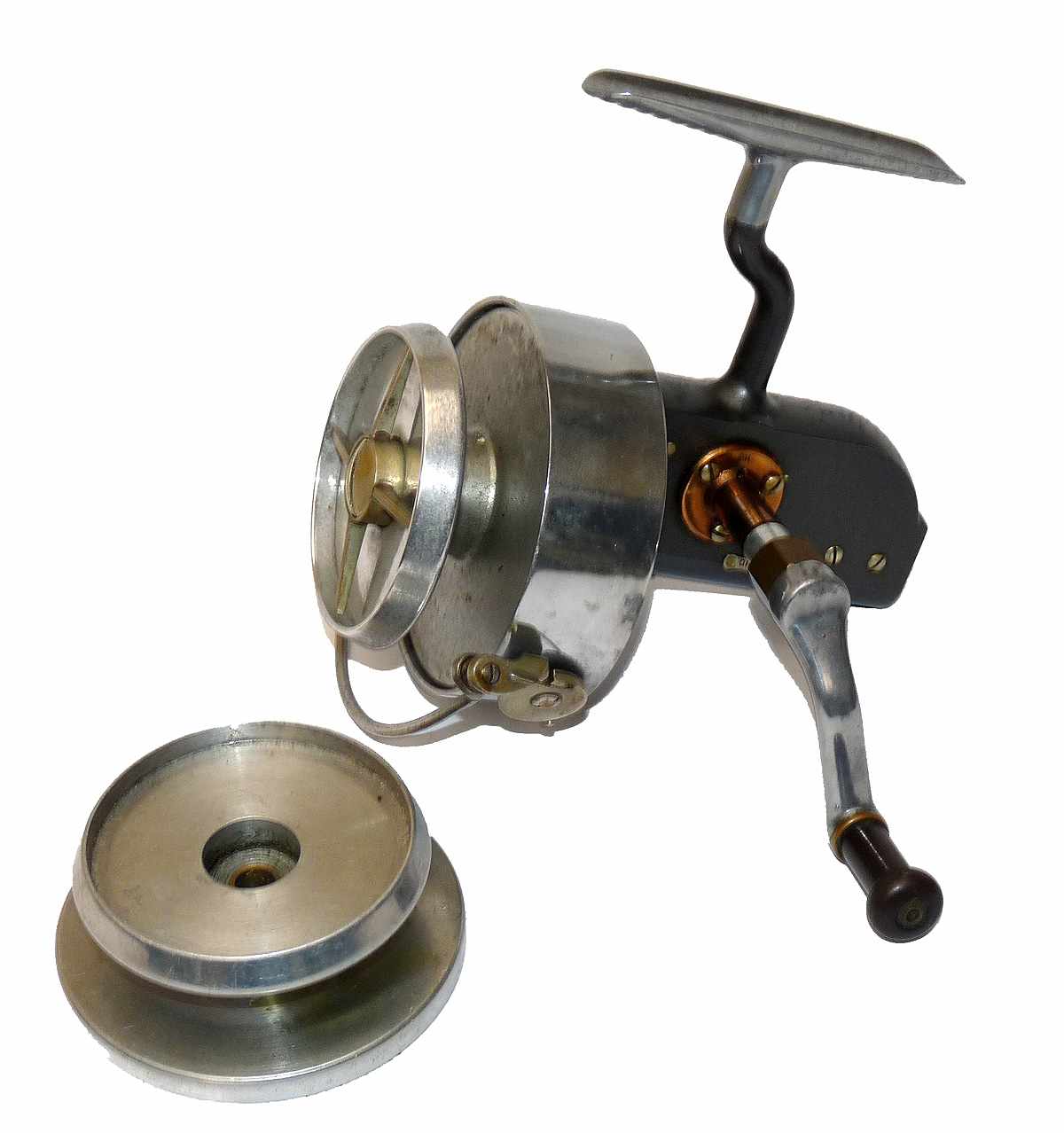 Hardy Altex No3 Mk5 vintage spinning reel & s/spool carp salmon pike
