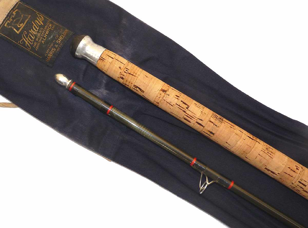 Hardy Graphite Spinning 10' 2 pce salmon pike or bass rod, still one of the best made with bag - Image 4