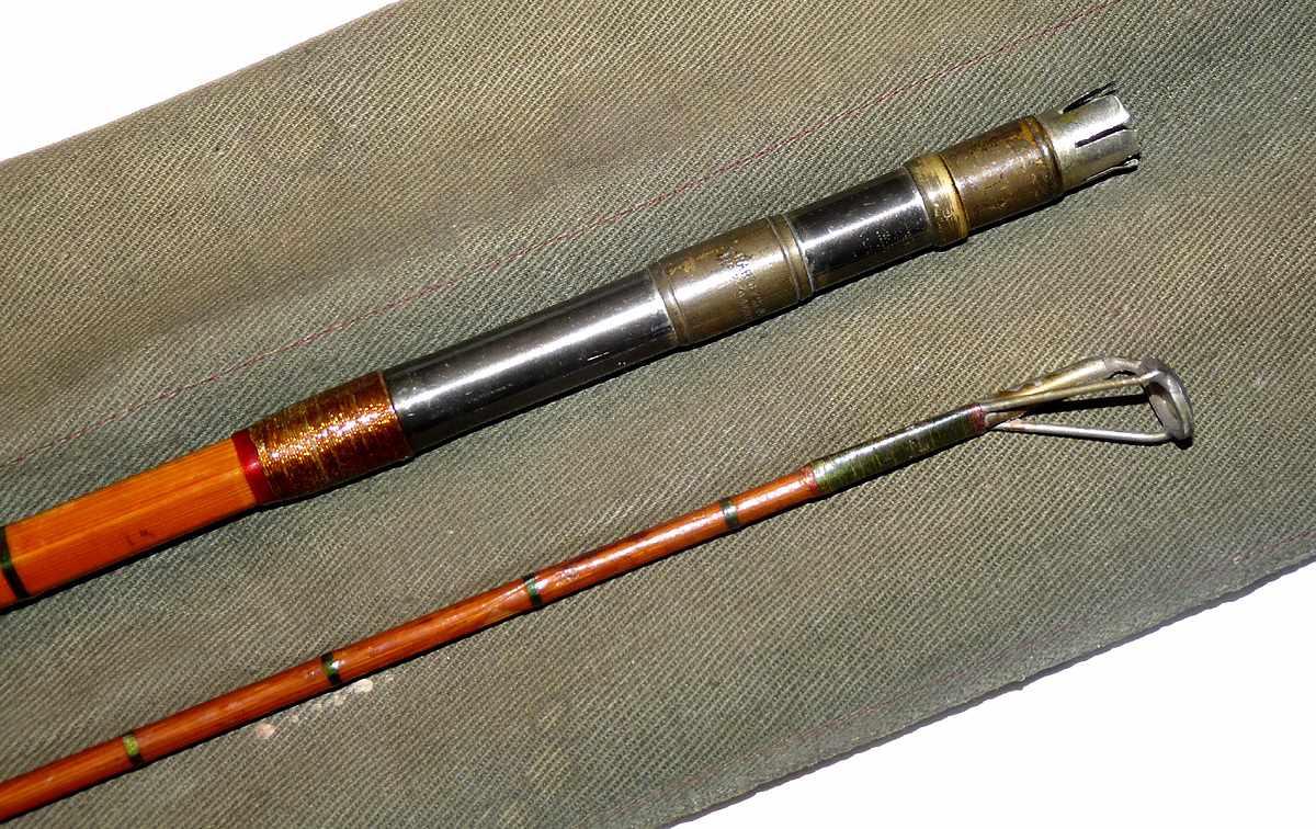 Hardy LRH Spinning No1 Palakona 10' 2 pce rod with spanner for restoration - Image 5