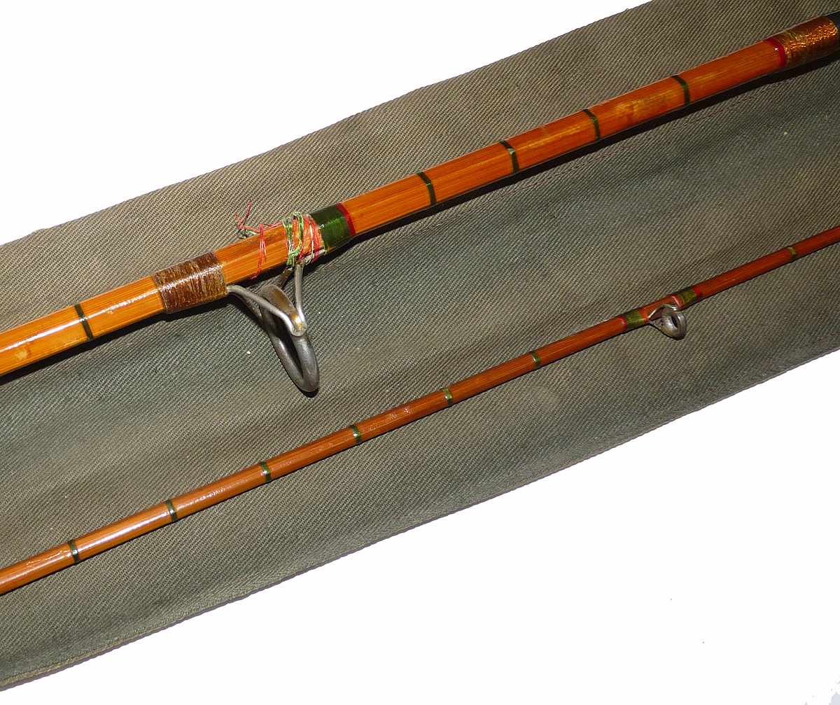 Hardy LRH Spinning No1 Palakona 10' 2 pce rod with spanner for restoration - Image 4