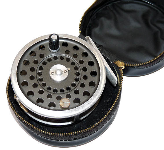 Hardy Marquis #7 classic trout fly reel with Hardy counterbalance 