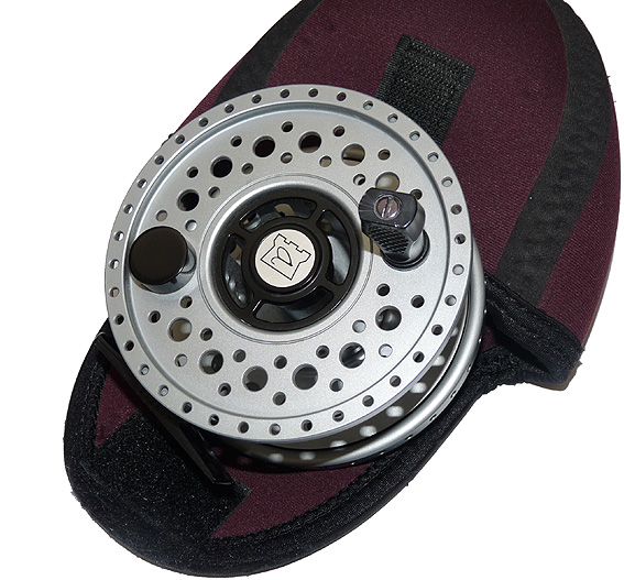 Hardy MLA 400 large arbor 4" wide drum fly reel, mint with Hardy case