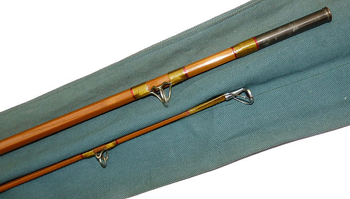 Hardy Richard Walker Carp rod Palakona cane , built 1969 only, 2" short top - Image 4