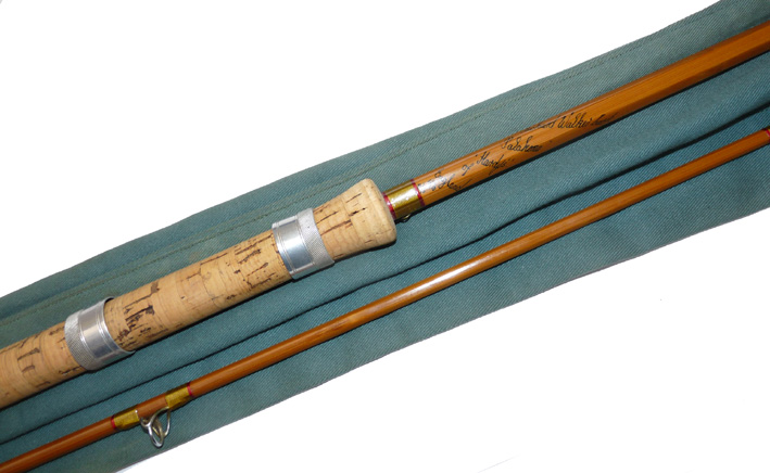 Hardy Richard Walker Carp rod Palakona cane , built 1969 only, 2" short top