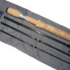 Hardy Ultralite Travel 9'6" 4 piece carbon fly rod #7 with bag. rare model