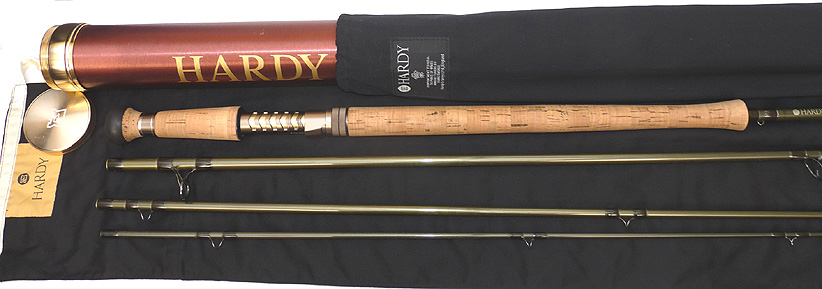 Hardy Zenith Sintrix 15'1" 4 pce carbon salmon fly rod #10, fine with bag and Hardy Tube - Image 5