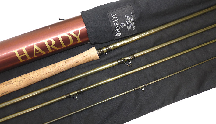 Hardy Zenith Sintrix 15'1" 4 pce carbon salmon fly rod #10, fine with bag and Hardy Tube - Image 4