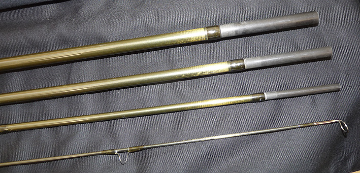 Hardy Zenith Sintrix 15'1" 4 pce carbon salmon fly rod #10, fine with bag and Hardy Tube - Image 3