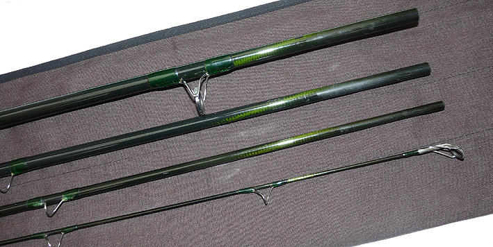 Sage Graphite 1V. 15'1" 4 pce salmon fly rod #10, Spey overhead casting with bag - Image 4