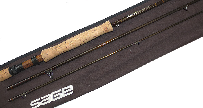 Sage Graphite 3 RPL 10' 6" , 3 pce trout fly rod #6 with bag, trout and grayling - Image 4