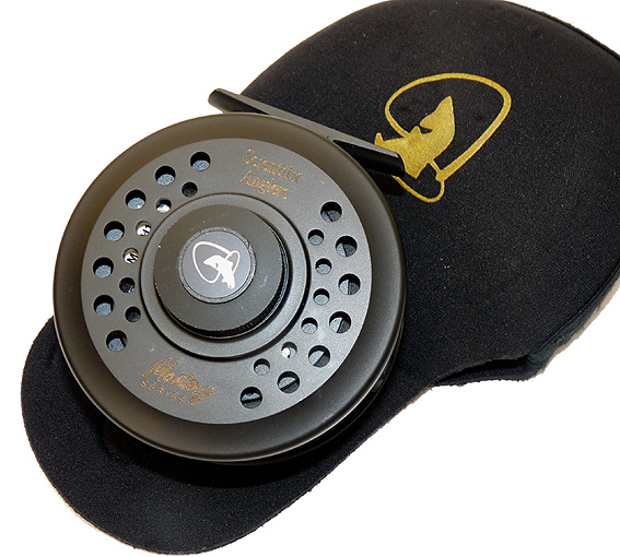 Scientific Angler Mastery Series #8/9 bar stock alloy fly reel & case English made - Image 4