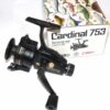 Abu Cardinal 753 Japan built spinning reel +box old shop stock
