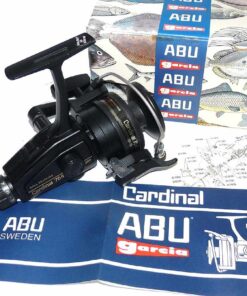 Abu Garcia Cardinal 754 FC rear drag reel, mint boxed old shop stock