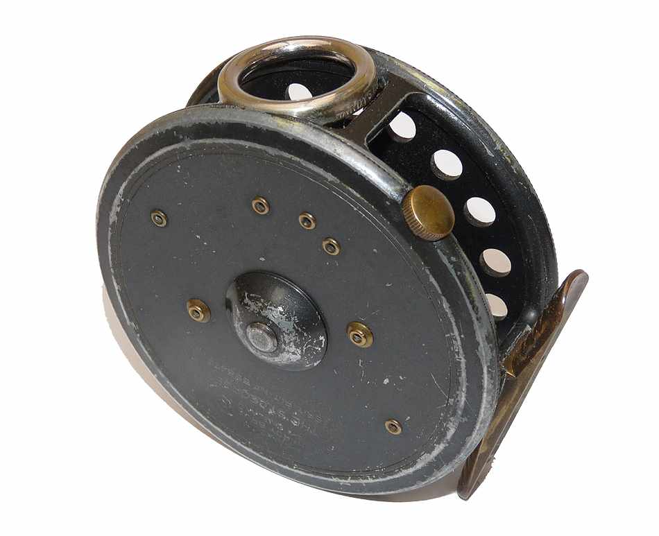 Hardy St George 3-3/8" vintage fly reel, nickle guide c1950's - Image 5