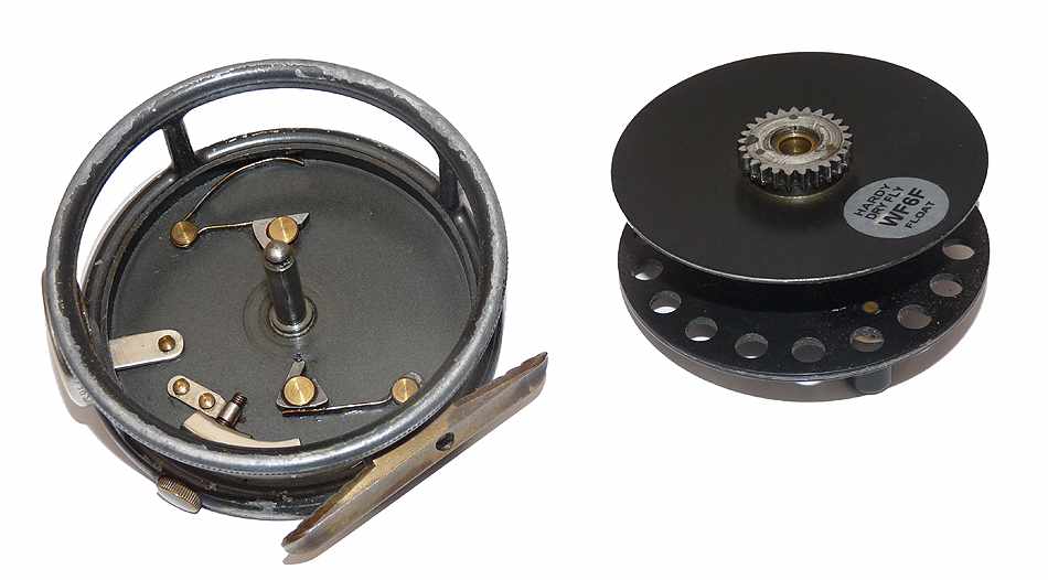 Hardy St George 3-3/8" vintage fly reel, nickle guide c1950's - Image 4