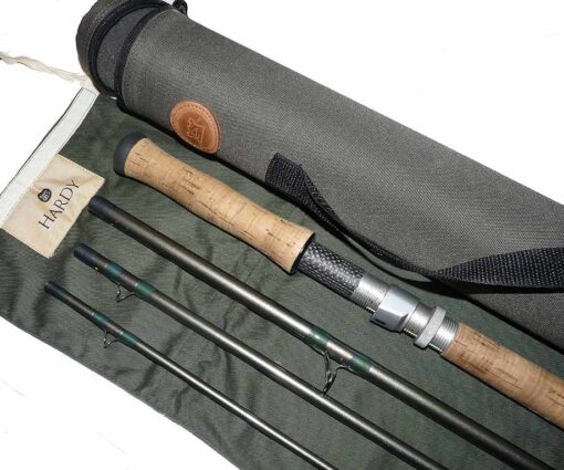 Hardy Swift Mk2 15' 4 pice salmon fly rod #10, bag & tube