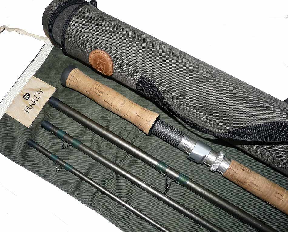 Hardy Swift Mk2 15' 4 pice salmon fly rod #10, bag & tube