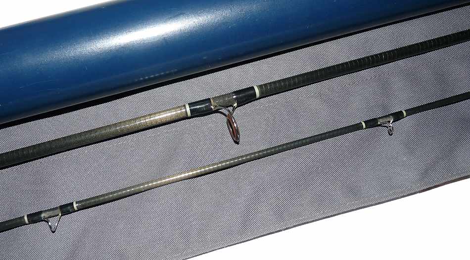 Hardy Ultralite 9' 2 pce carbon trout fly rod #6, bag & tube - Image 3