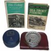 Hardy Marquis Salmon No2 reel + 2 books Falkus, Parker + fly wallet