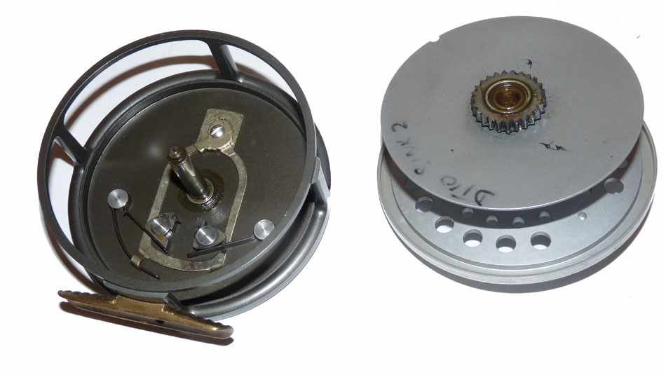 Hardy Marquis Salmon No2 reel + 2 books Falkus, Parker + fly wallet - Image 4
