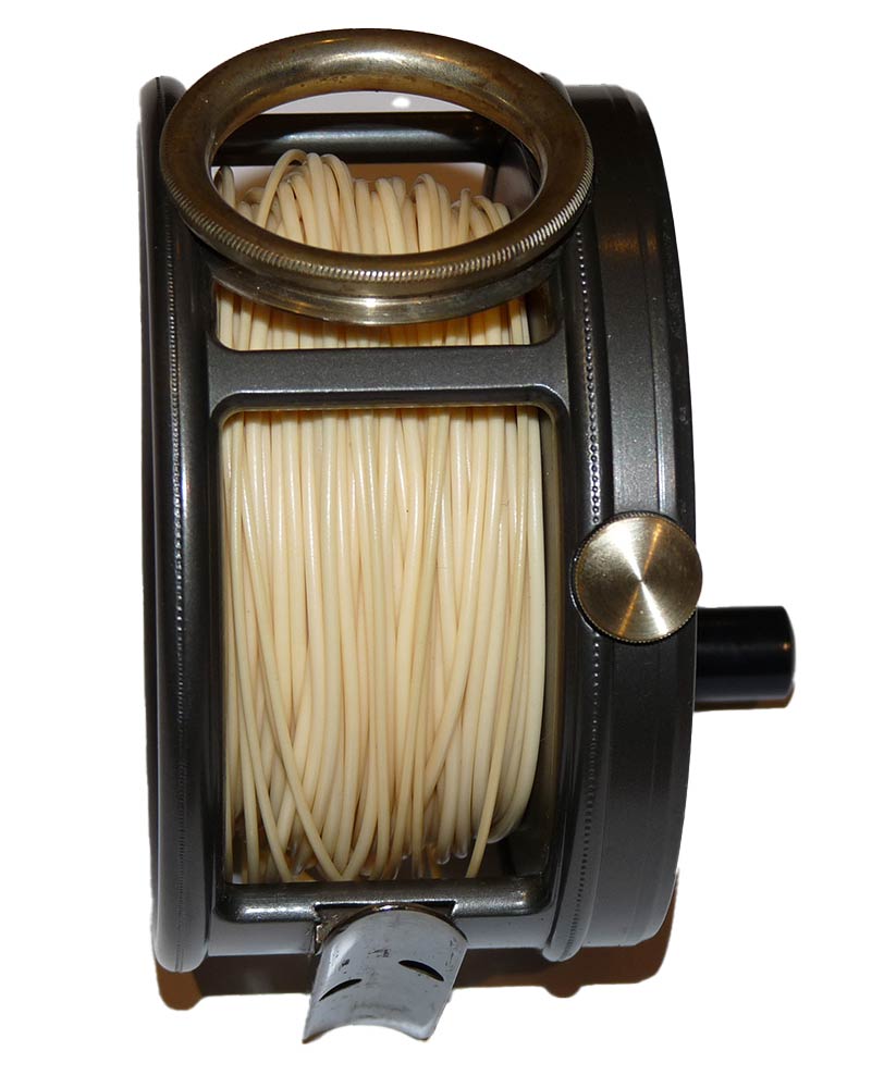 Hardy Perfect salmon spey fly fishing reel 3 3/4 with line guard mint - Image 5