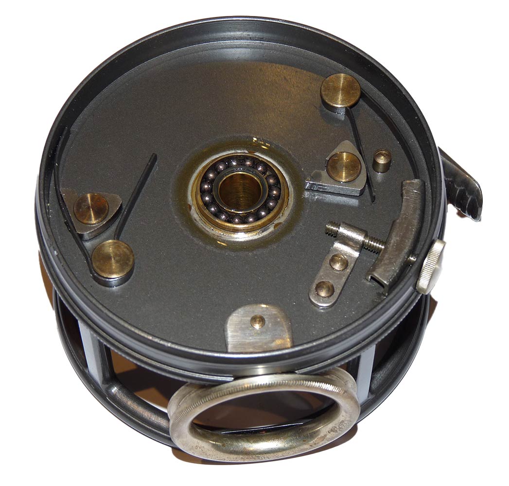 Hardy Perfect salmon spey fly fishing reel 3 3/4 with line guard mint - Image 7