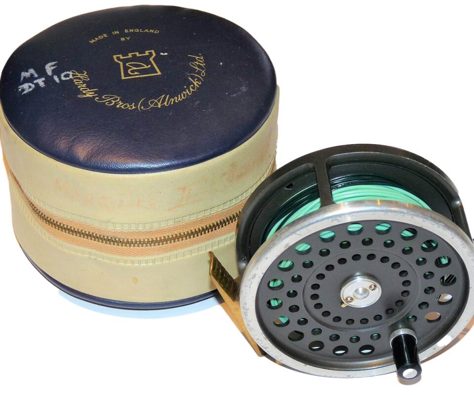Hardy Salmon Marquis No 2 reel with case