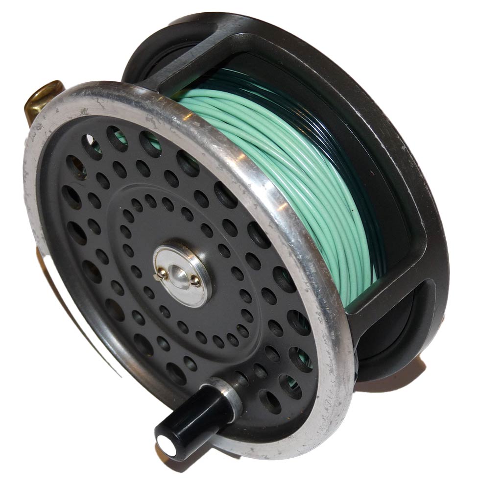 Hardy Marquis salmon reel no 2 with case - Image 4