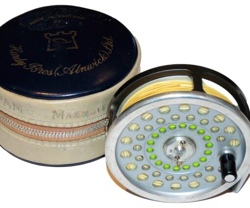 Hardy Marquis #6 trout fly reel with case