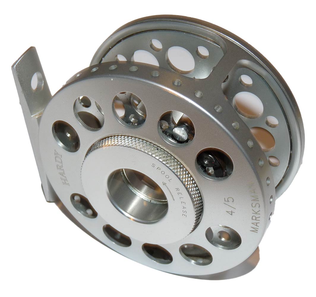 Hardy Marksman 4/5 trout fly reel with box / instructions - Image 5
