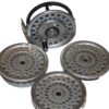 Hardy Marquis multiplier reel with 3 spare spools