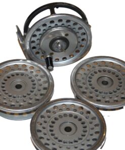 Hardy Marquis multiplier reel with 3 spare spools