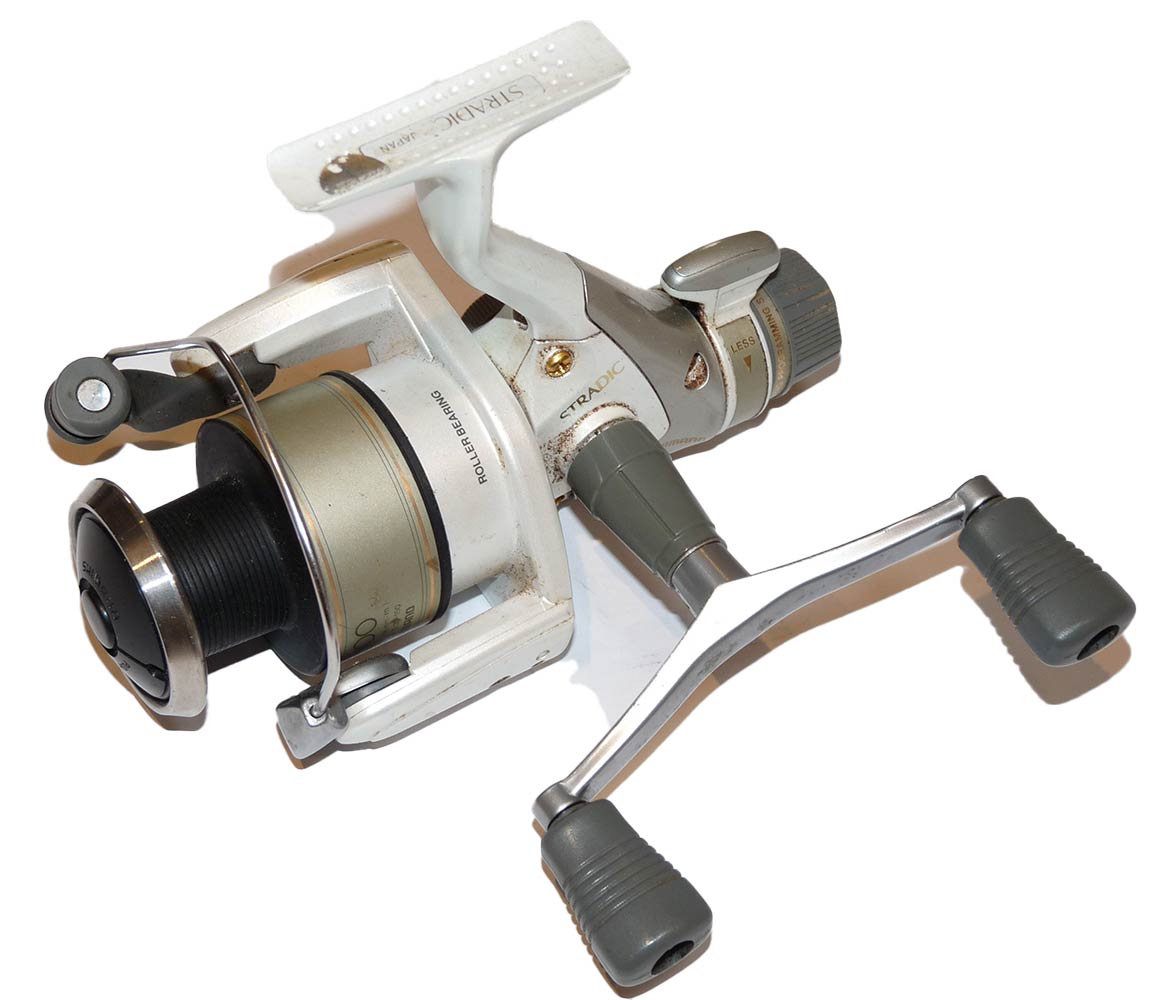 Shimano Stradic 4000 roller ball bearing fixed spool reel plus spool - Image 4