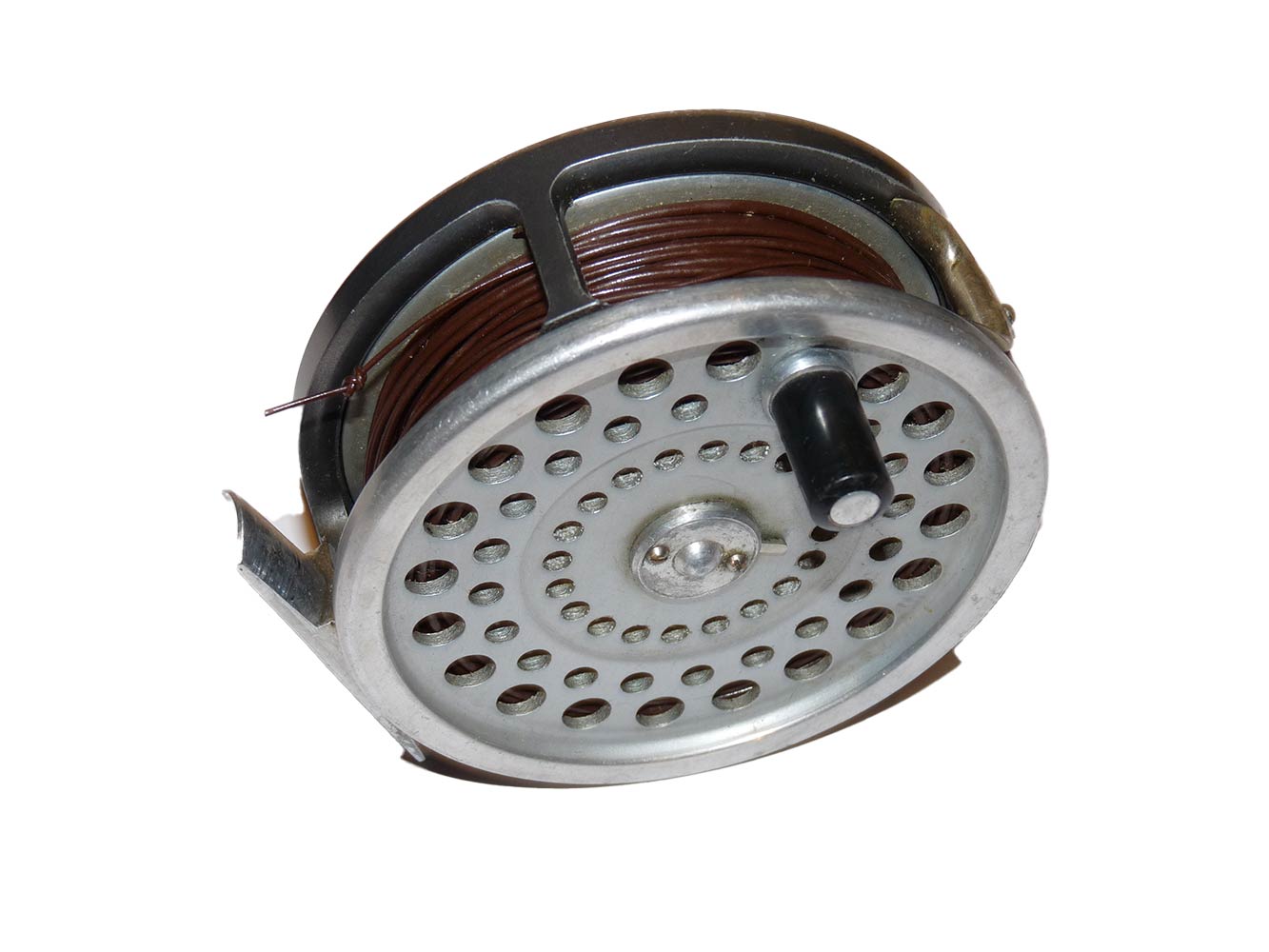 Hardy Marquis no 1 salmon reel with Hardy reel case - Image 2