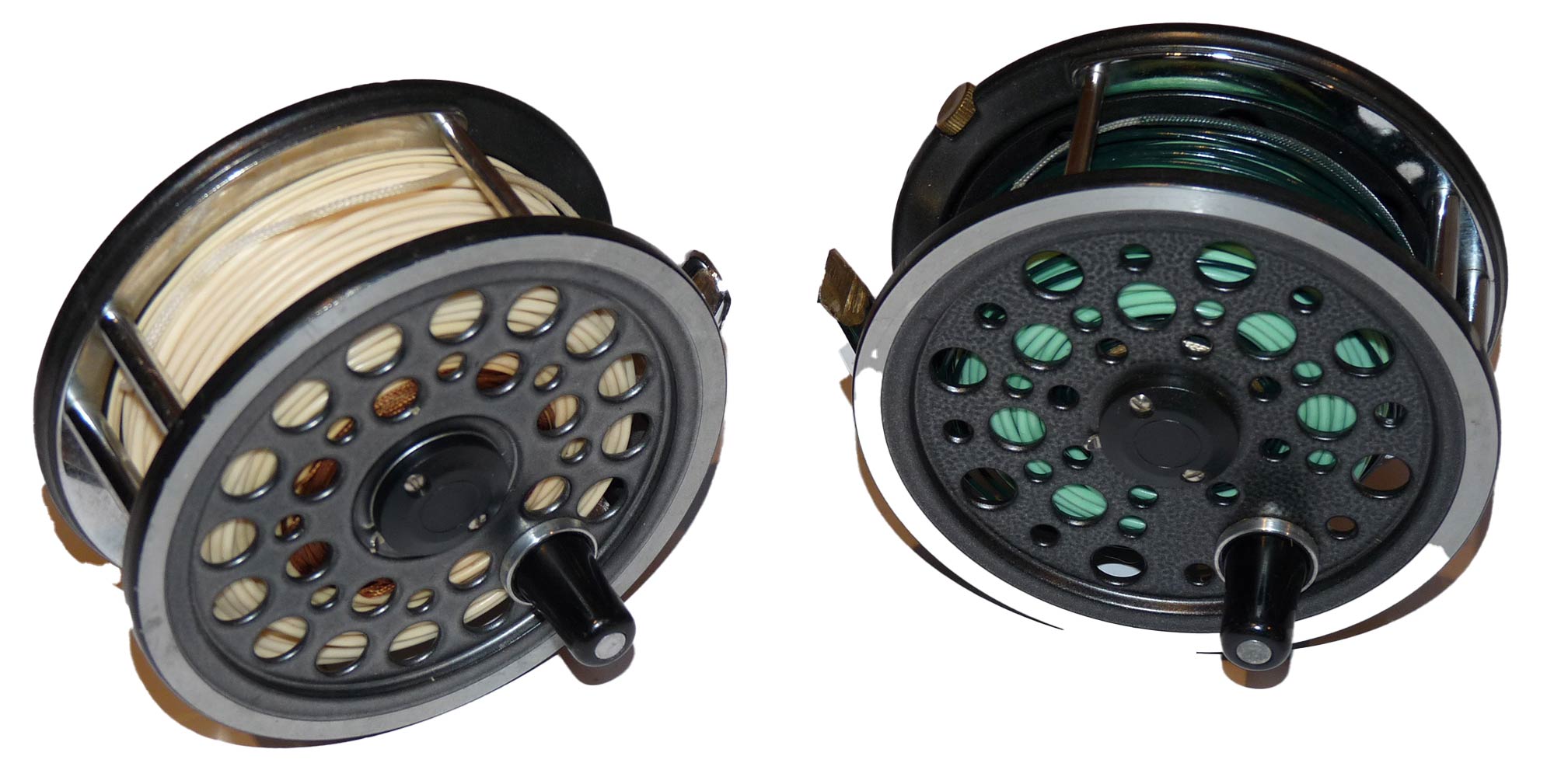 Pair of JW Youngs 1500 series salmon reels