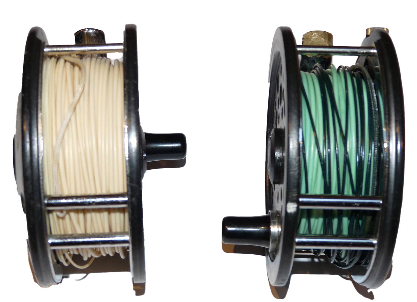 Pair of JW Youngs 1500 series salmon reels - Image 2