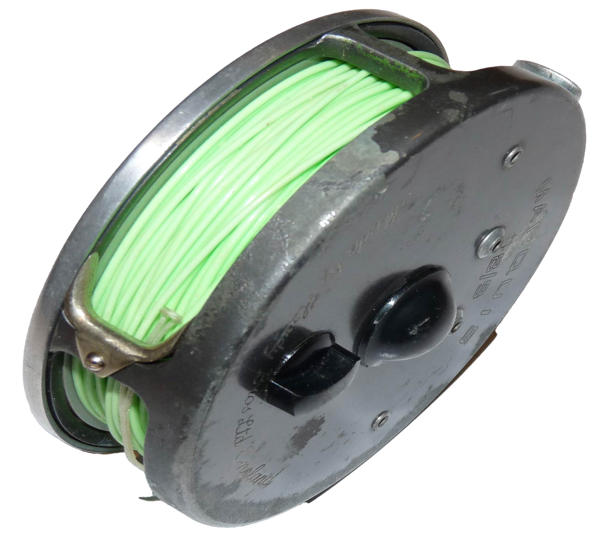 Hardy Marquis #8/9 trout fly reel with Hardy reel pouch - Image 4