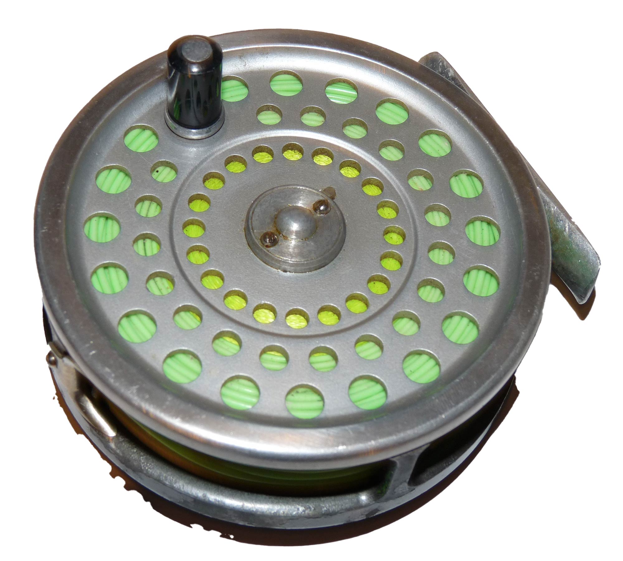 Hardy Marquis #8/9 trout fly reel with Hardy reel pouch - Image 6