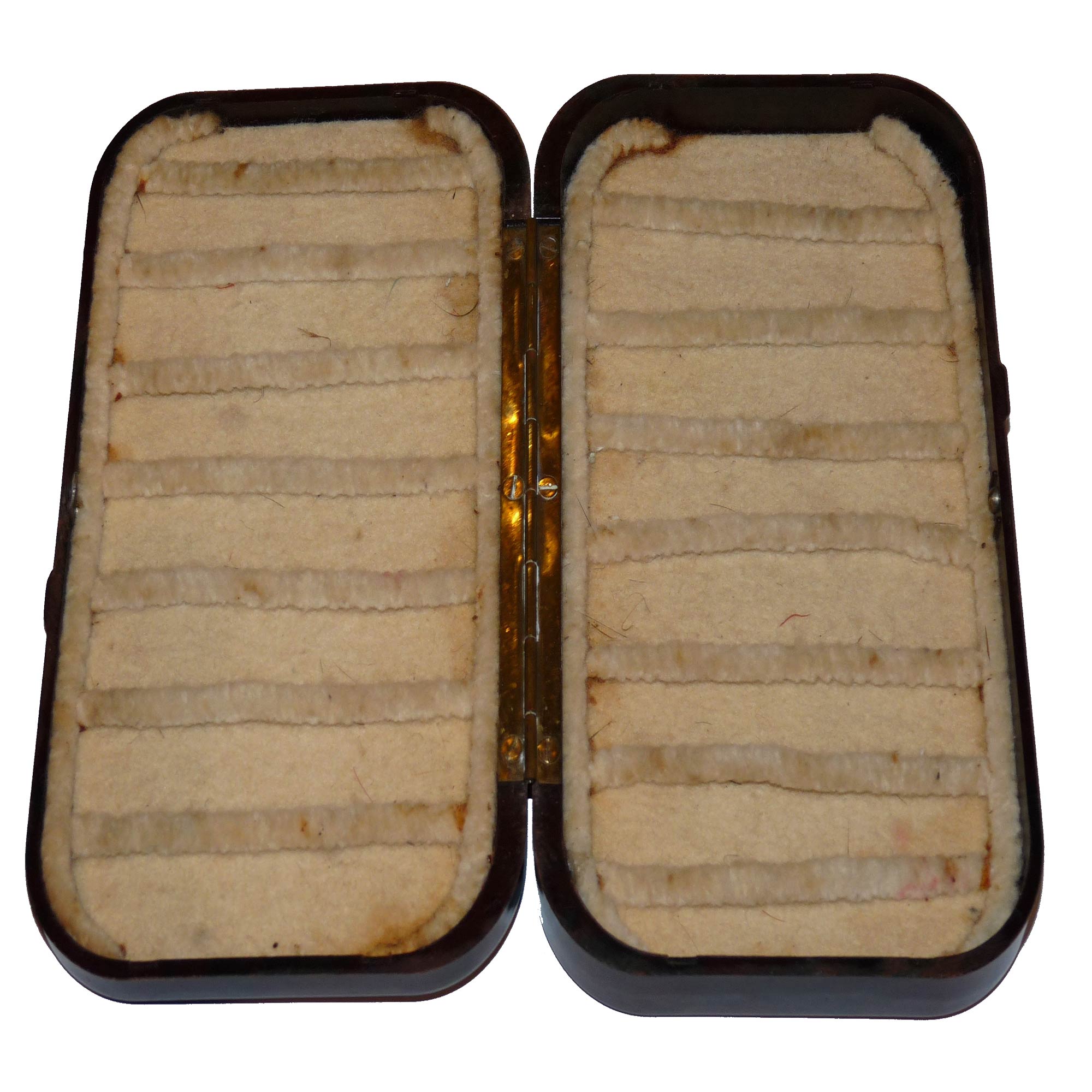 Hardy Neroda vintage large slim pocket fly box c1900 - Image 3
