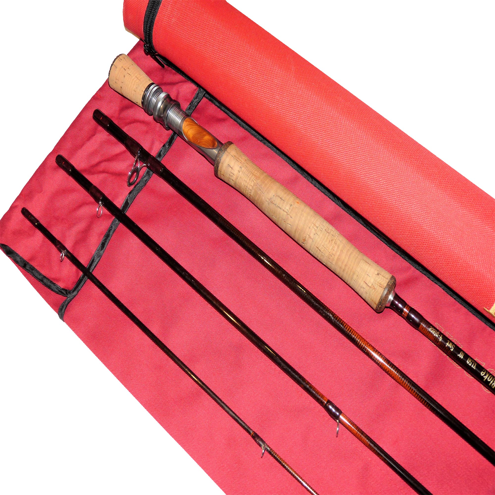 Bloke XL50 4 piece 10ft trout fly rod line #5 with bag and case - Image 2