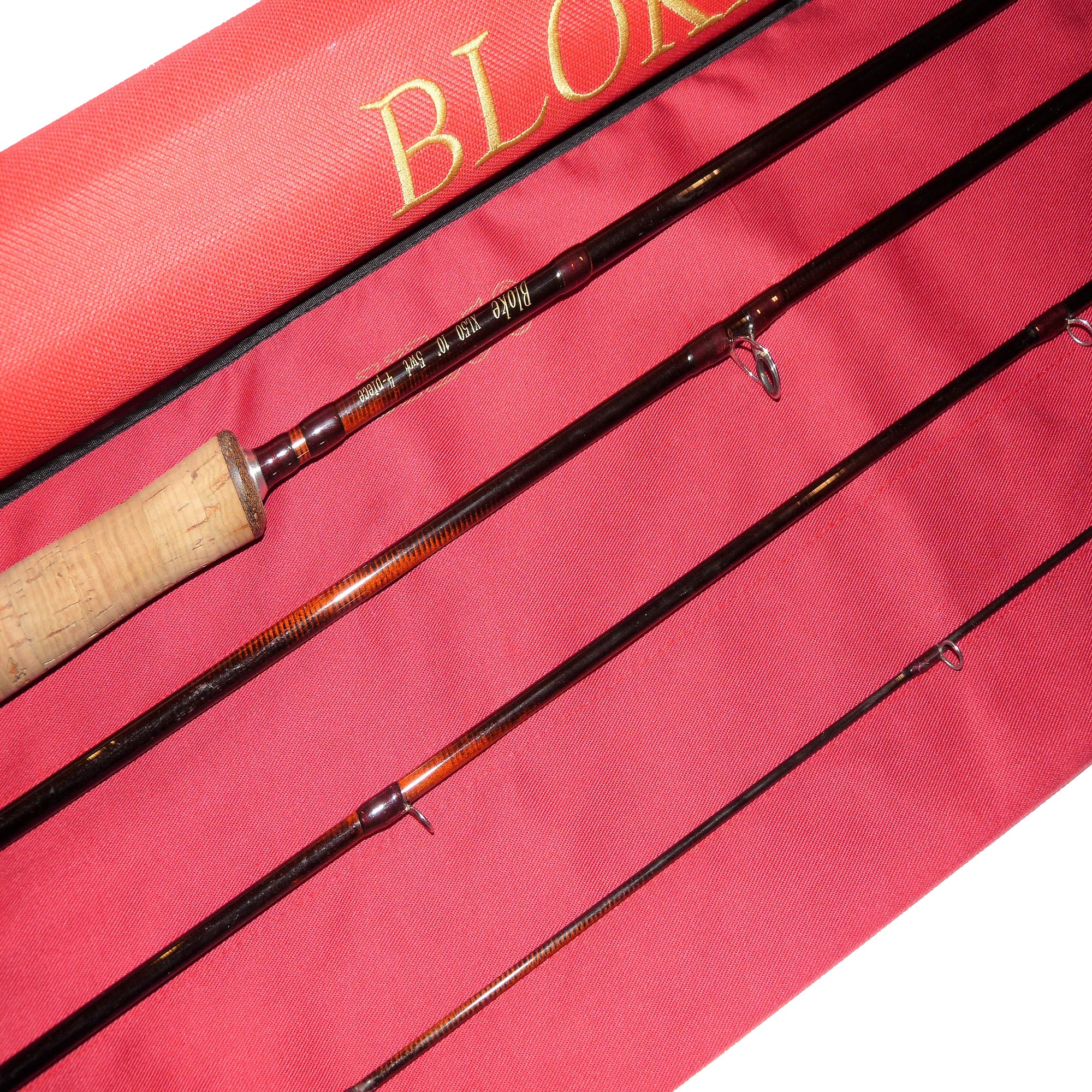 Bloke XL50 4 piece 10ft trout fly rod line #5 with bag and case - Image 3
