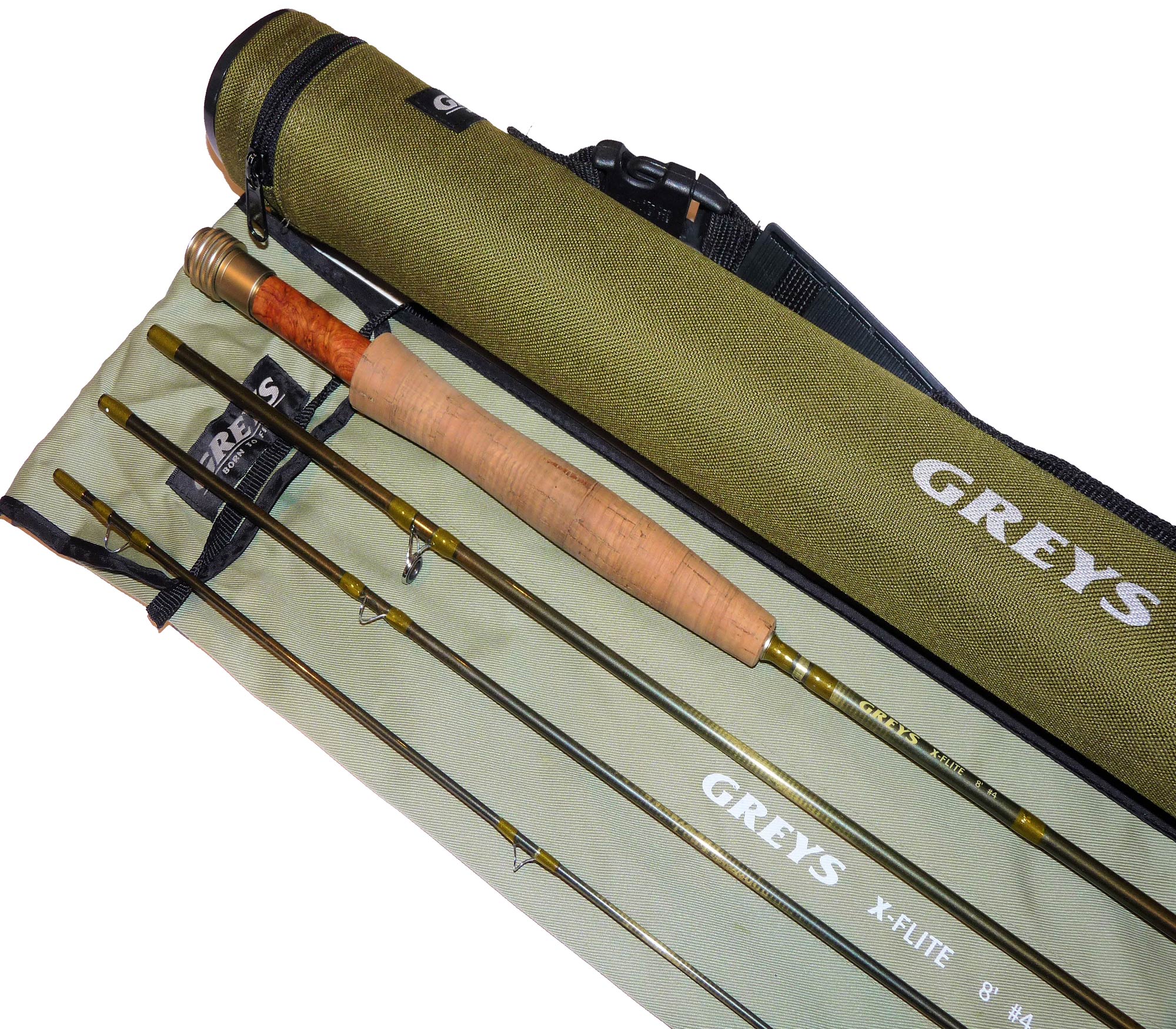 Greys X Flite 4 piece 8' trout fly rod