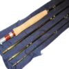 La Nymphe 10' 4 piece trout fly rod line #2 with bag