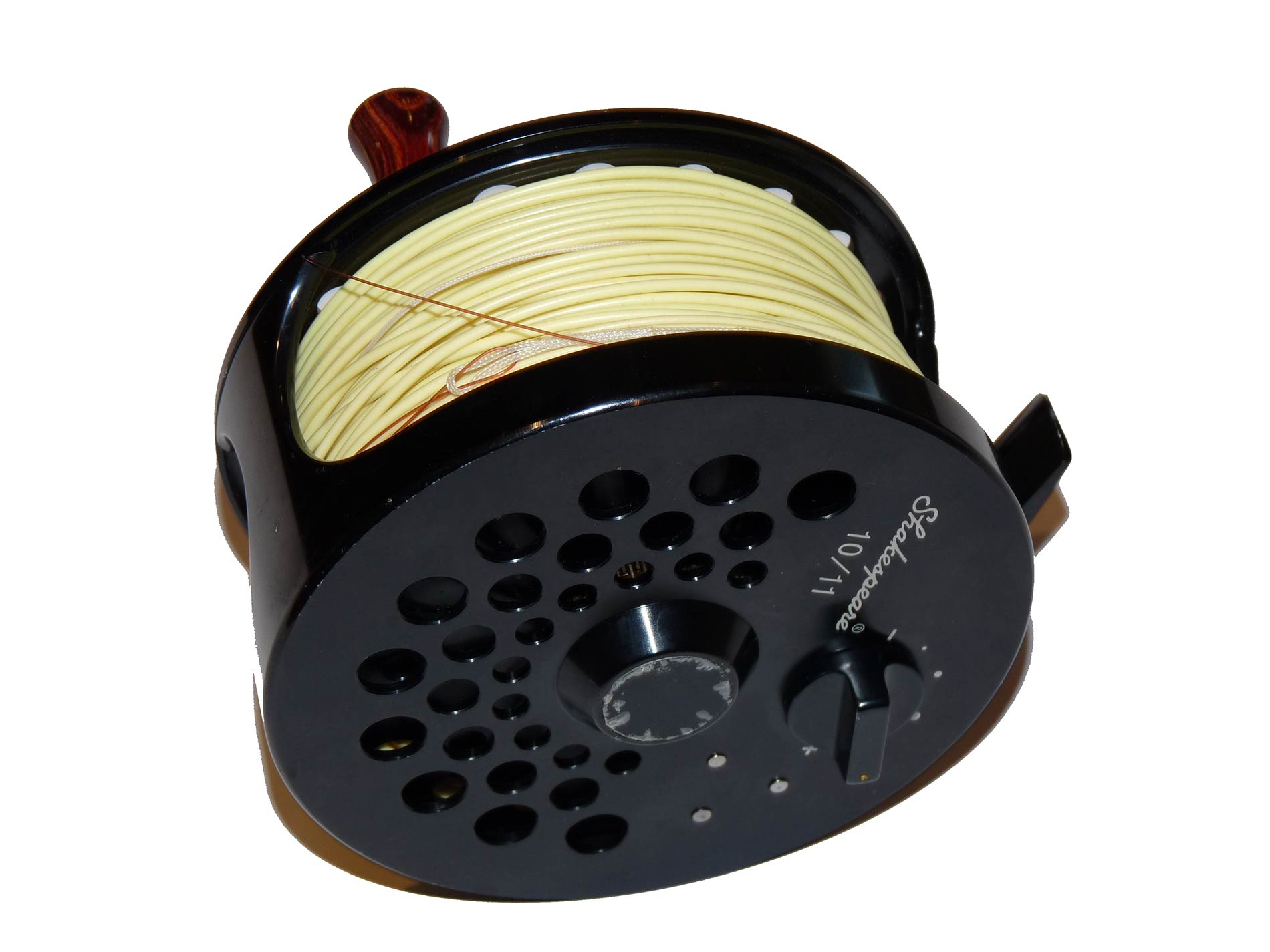 Shakespeare large arbour 10/11 salmon fly fishing reel - Image 3